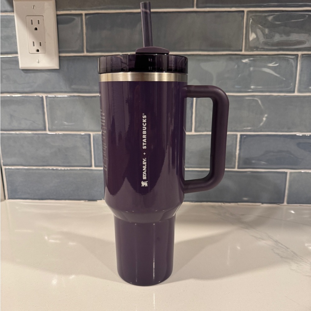 Starbucks+ Stanley plum/purple 40oz tumbler